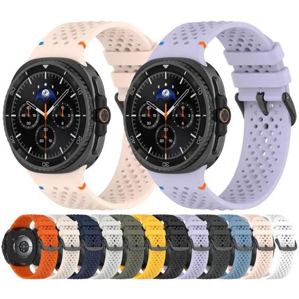 Honeycomb Breathable Silicone Watch Band For Galaxy Watch | Syndmart