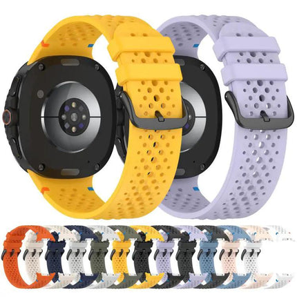 Honeycomb Breathable Silicone Watch Band For Galaxy Watch | Syndmart