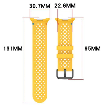 Honeycomb Breathable Silicone Watch Band For Galaxy Watch | Syndmart
