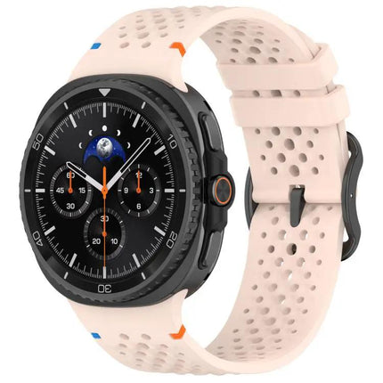 Galaxy Watch Silicone Band Black Honeycomb 9/8/8 Classic