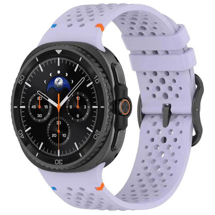 Galaxy Watch Silicone Band Black Honeycomb 9/8/8 Classic