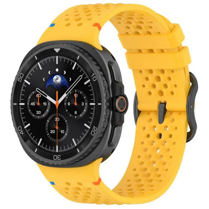 Galaxy Watch Silicone Band Black Honeycomb 9/8/8 Classic