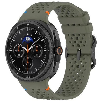 Galaxy Watch Silicone Band Black Honeycomb 9/8/8 Classic