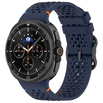 Galaxy Watch Silicone Band Black Honeycomb 9/8/8 Classic