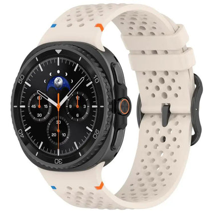 Galaxy Watch Silicone Band Black Honeycomb 9/8/8 Classic