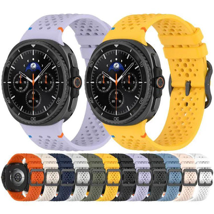 Galaxy Watch Silicone Band Black Honeycomb 9/8/8 Classic