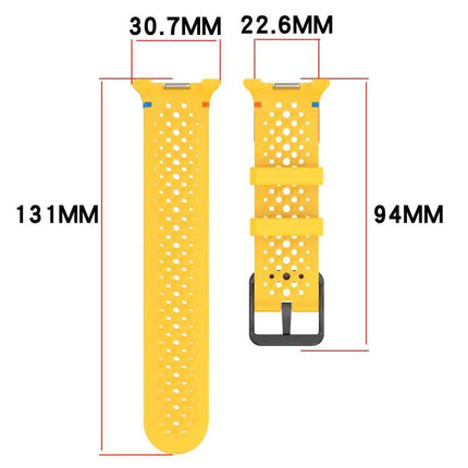 Galaxy Watch Silicone Band Black Honeycomb 9/8/8 Classic