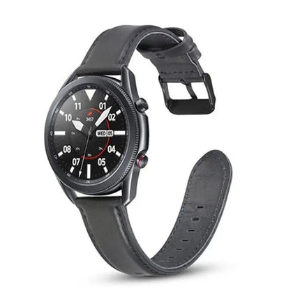 Leather Replacement Strap for Samsung Galaxy Watch 41/45mm