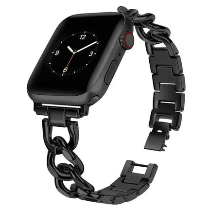 Xdfind Double Circle Metal Strap for Apple Watch 38-49mm | Syndmart
