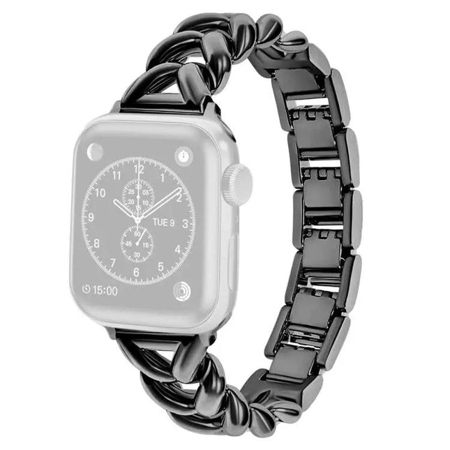 Xdfind V-Shaped Metal Watch Band For Apple Watch 38-49mm | Syndmart