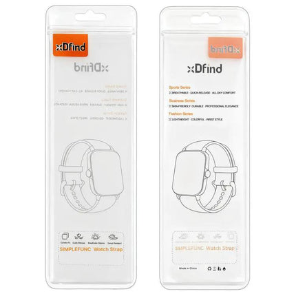Xdfind V-Shaped Metal Watch Band For Apple Watch 38-49mm | Syndmart
