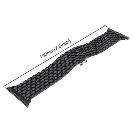 Dragon Texture Metal Apple Watch Band Compatible 38-49mm | Syndmart