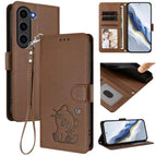 For Samsung Galaxy S23 5G / Brown