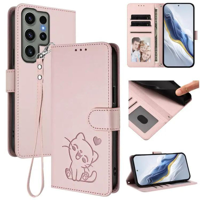 Leather Phone Case With Strap For Everyday Outings | Syndmart