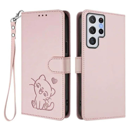 Protective Leather Phone Case With Hand Strap And Card Holder For Everyday Use On The Go
