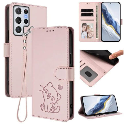 Protective Leather Phone Case With Hand Strap And Card Holder For Everyday Use On The Go