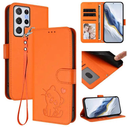 Protective Leather Phone Case With Hand Strap And Card Holder For Everyday Use On The Go