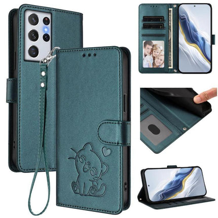 Protective Phone Case With Hand Strap For Daily Outings, Secure Grip On The Go Everyday - teal PU wallet case with card slots, wrist strap and stand