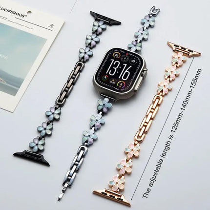 Xdfind Metal Watch Band For Apple Watch 38-49mm Adjustable | Syndmart