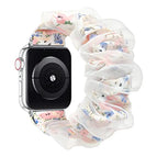 For Apple Watch 42 / 44 / 45 / 46 / 49mm / Purple Flower
