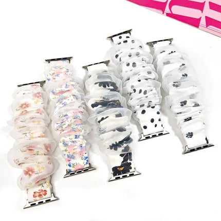 Xdfind Polyester Organza Double-Layer Apple Watch Band | Syndmart
