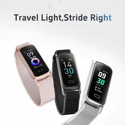 GL1 Fitness Tracker With Heart Rate Monitor And 0.96 Inch Display