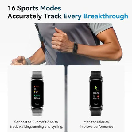 GL1 Fitness Tracker With Heart Rate Monitor And 0.96 Inch Display