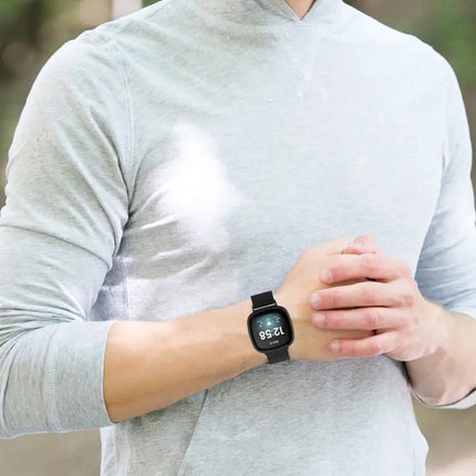 Fitbit Versa 3 Magnetic Milanese Replacement Strap Large