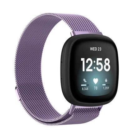 Fitbit Versa 3 Magnetic Milanese Replacement Strap Large
