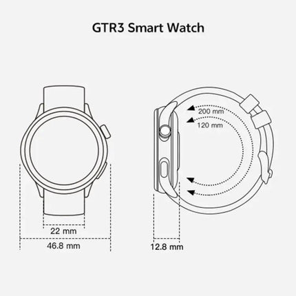 GR3 Fitness Smartwatch With 1.43 Inch AMOLED For Daily Activity