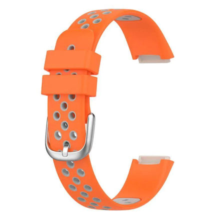 Xdfind Two-Tone Breathable Silicone Band For Fitbit Luxe
