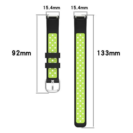 Xdfind Two-Tone Breathable Silicone Band For Fitbit Luxe