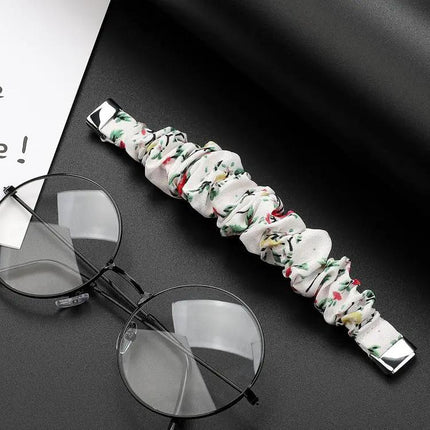 xDfind Polyester Elastic Wreath Band For Fitbit Luxe S/L