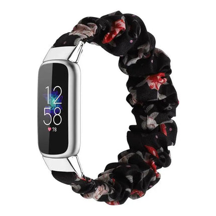 xDfind Polyester Elastic Wreath Band For Fitbit Luxe S/L