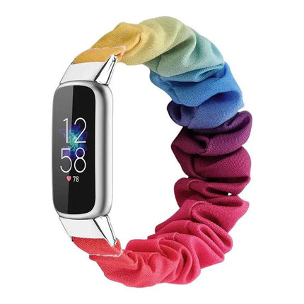 xDfind Polyester Elastic Wreath Band For Fitbit Luxe S/L
