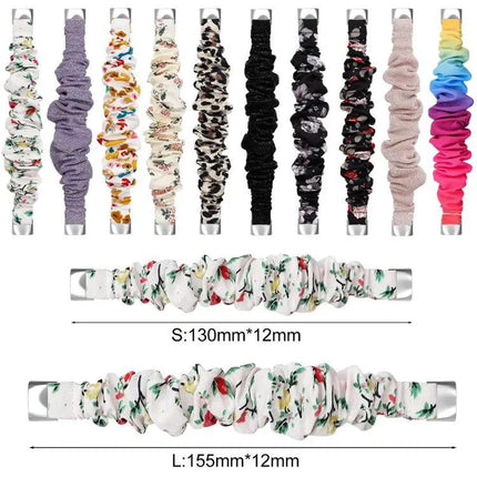 xDfind Polyester Elastic Wreath Band For Fitbit Luxe S/L