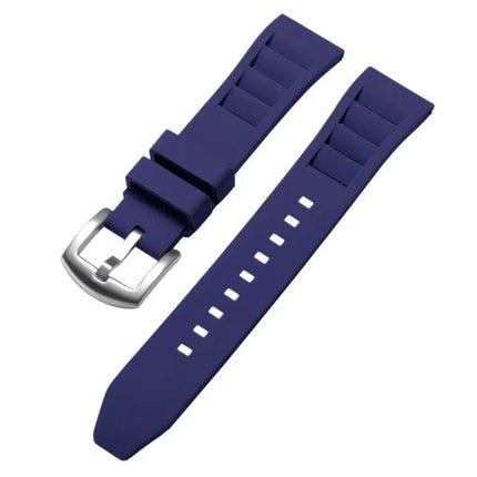 XDfind Silicone Watch Band With Silver Quick Release