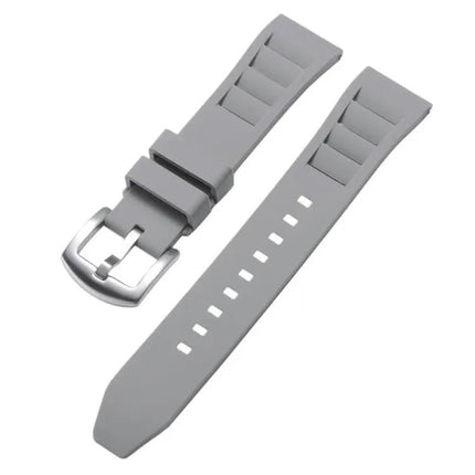 XDfind Silicone Watch Band With Silver Quick Release