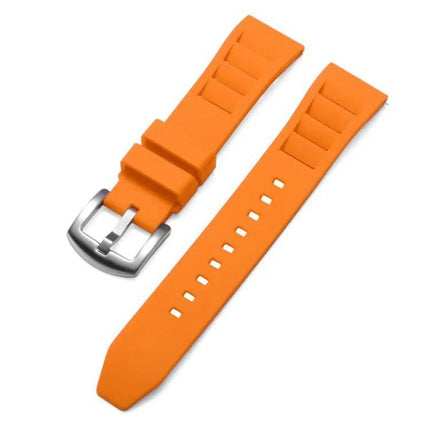 XDfind Silicone Watch Band With Silver Quick Release