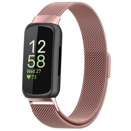 Fitbit Inspire 3 Milanese Metal Watch Band By xDfind