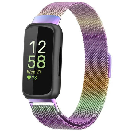 Fitbit Inspire 3 Milanese Metal Watch Band By xDfind