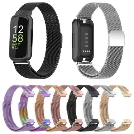 Fitbit Inspire 3 Milanese Metal Watch Band By xDfind