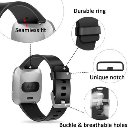 Fitbit Versa Silicone Watch Band Compatible With Versa 2 S L