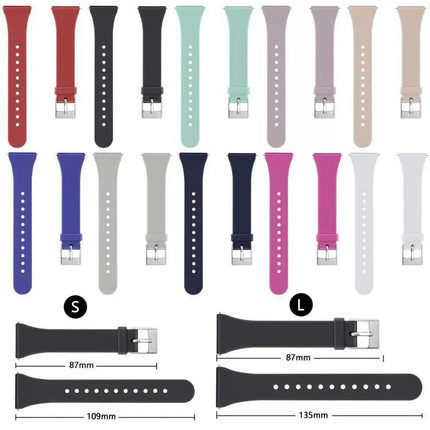 Silicone Watch Band for Fitbit Versa 2/Versa Lite Silver