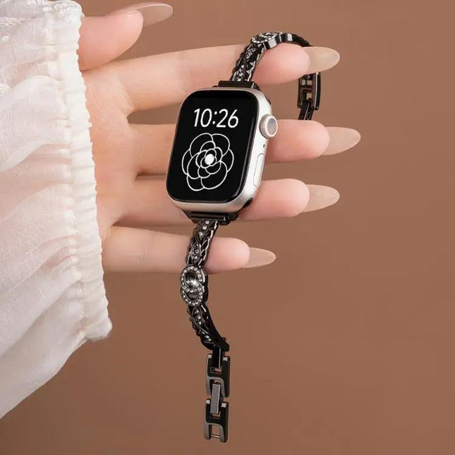 Stainless Steel Mesh Watch Band For Apple Watch 38-49mm | Syndmart