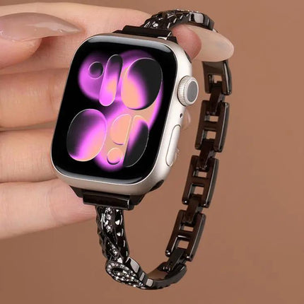 Stainless Steel Mesh Watch Band For Apple Watch 38-49mm | Syndmart