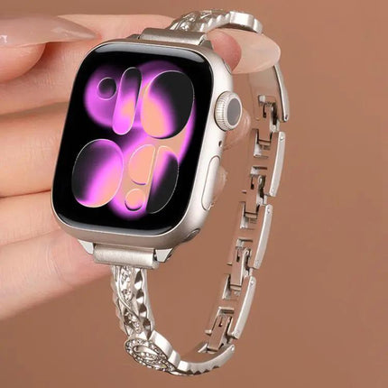 Stainless Steel Mesh Watch Band For Apple Watch 38-49mm | Syndmart
