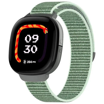 Nylon Hook and Loop Watch Band for Fitbit Ace LTE