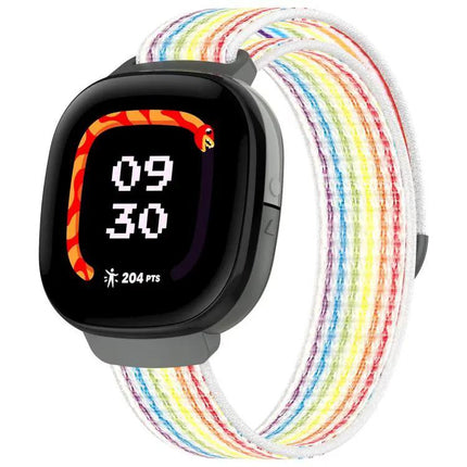 Nylon Hook and Loop Watch Band for Fitbit Ace LTE