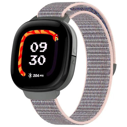Nylon Hook and Loop Watch Band for Fitbit Ace LTE